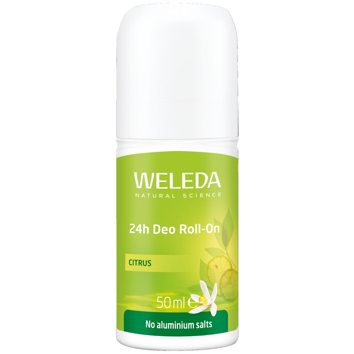Weleda Citrus 24h Deo Roll-on, 50 ml Flasche
