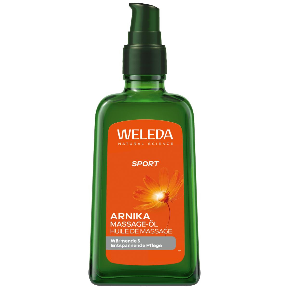 Weleda Arnika Massage-Öl, 100 ml Flasche