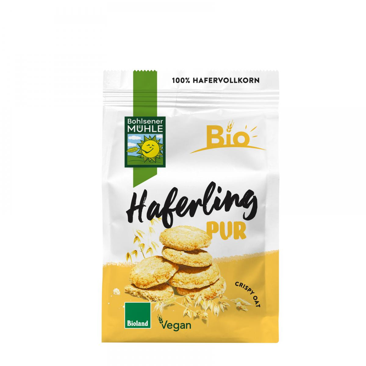 Bohlsener Haferlinge,  knuspriges Hafergebäck, 125