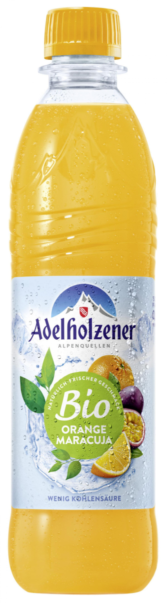 Adelholzener Alpenquellen Apfel Orange Maracuja, 0