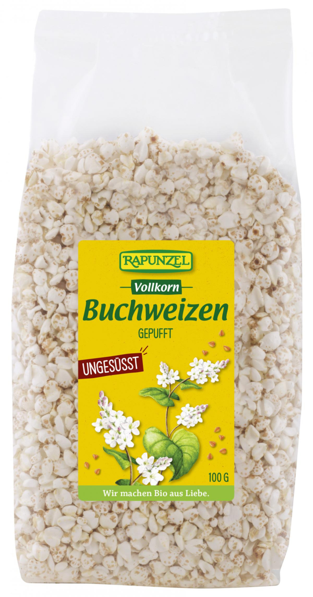 Rapunzel Vollkorn Buchweizen gepufft, 100 gr Packu