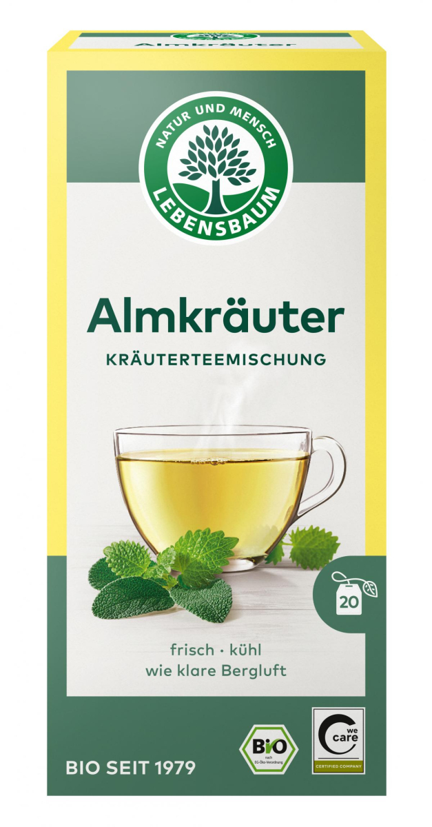 Lebensb Almkräuter, 1,5 gr, 20 Btl Packung