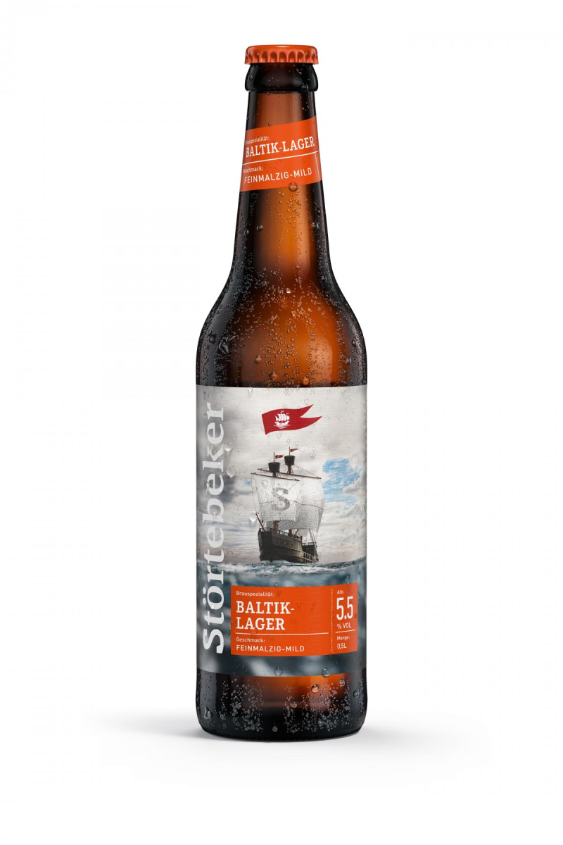 Störtebeker Baltik-Lager, 0,5 ltr Flasche