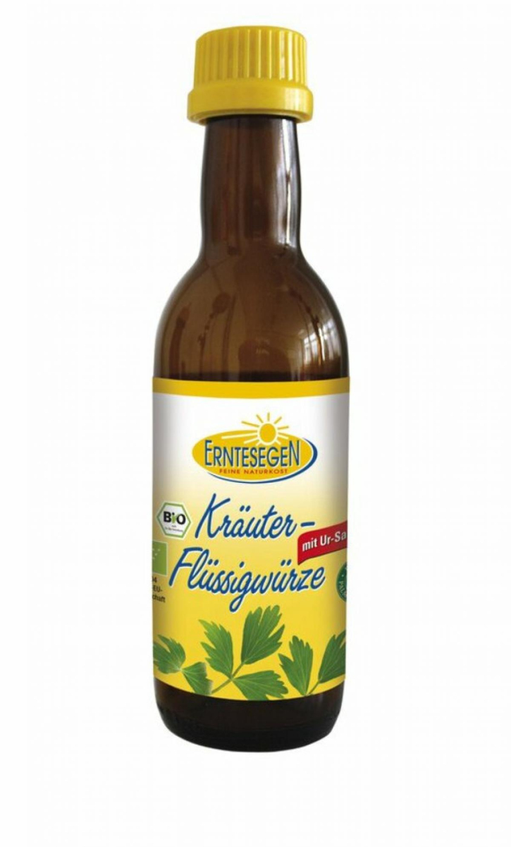 Erntesegen Kräuter-Flüssigwürze, große Küchenflasc
