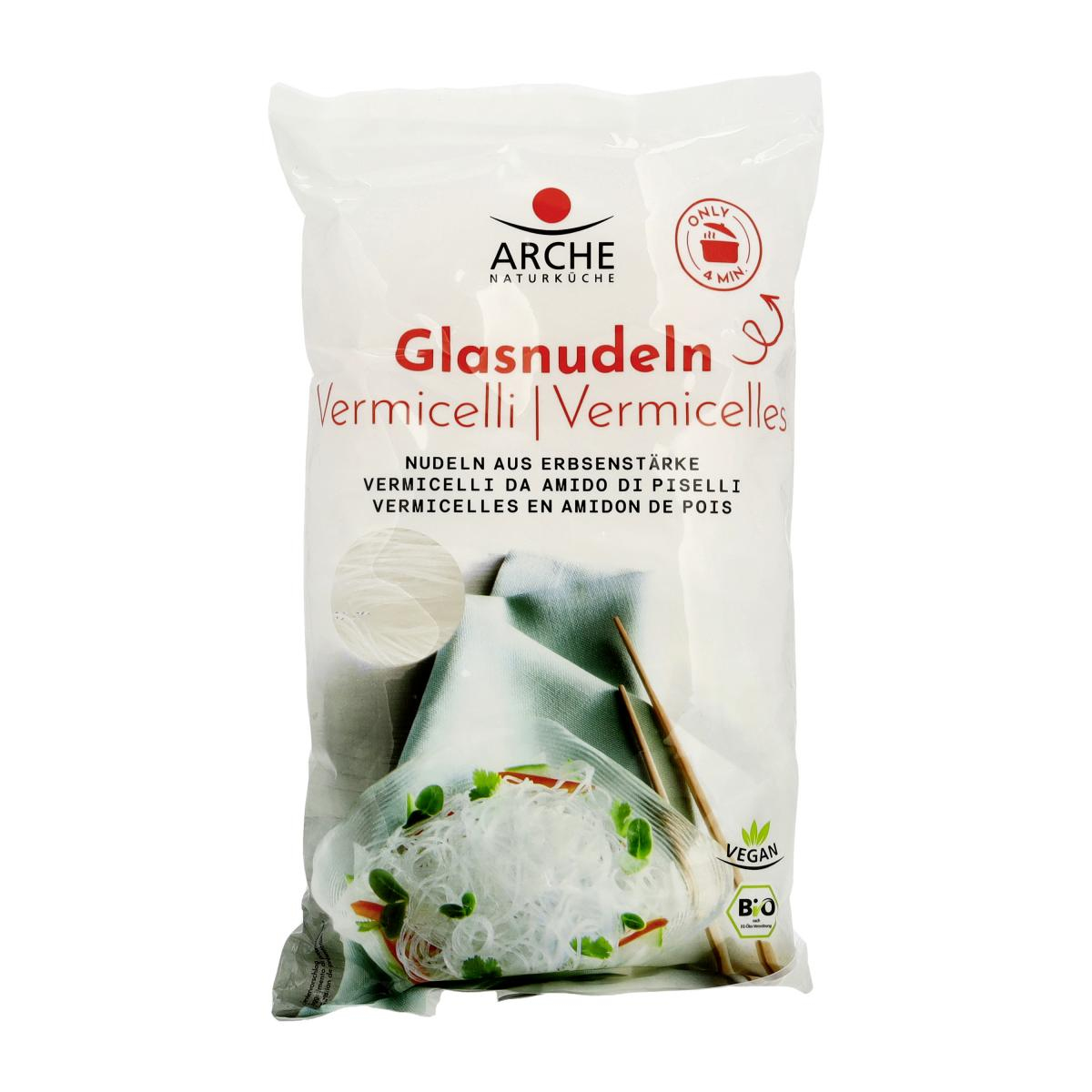 Arche Glasnudeln, aus Erbsenstärke, 200 gr Packung