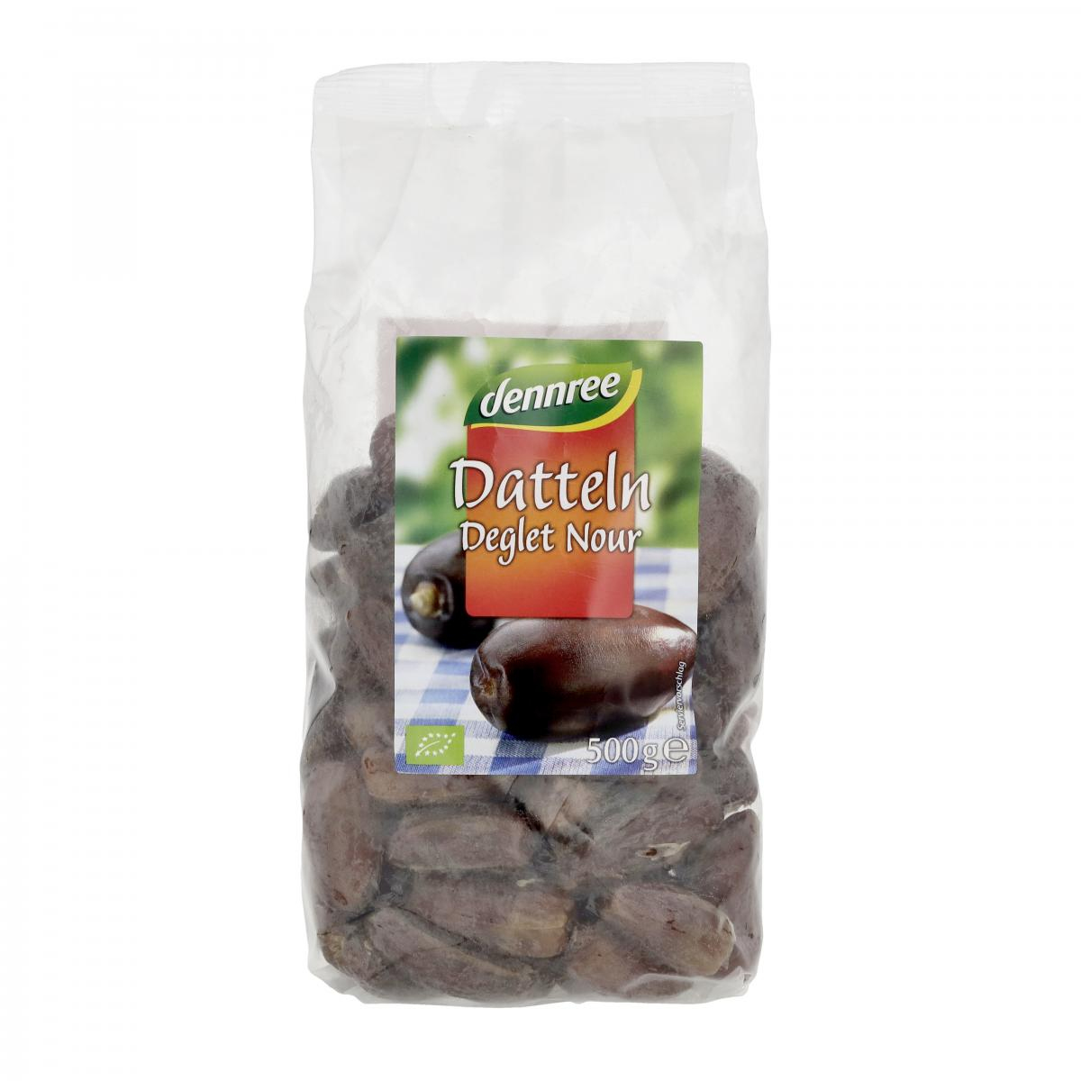 dennree Datteln Deglet Nour, entsteint, 500 gr Pac