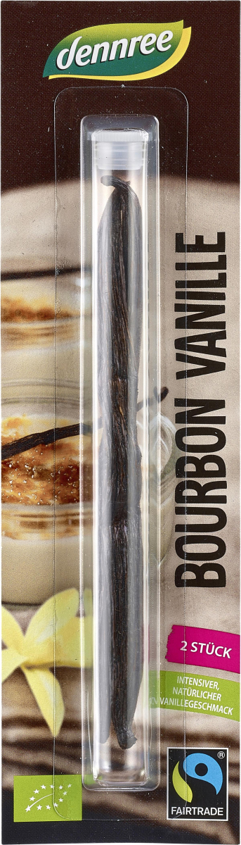 dennree Bourbon-Vanilleschote, 2 St Packung