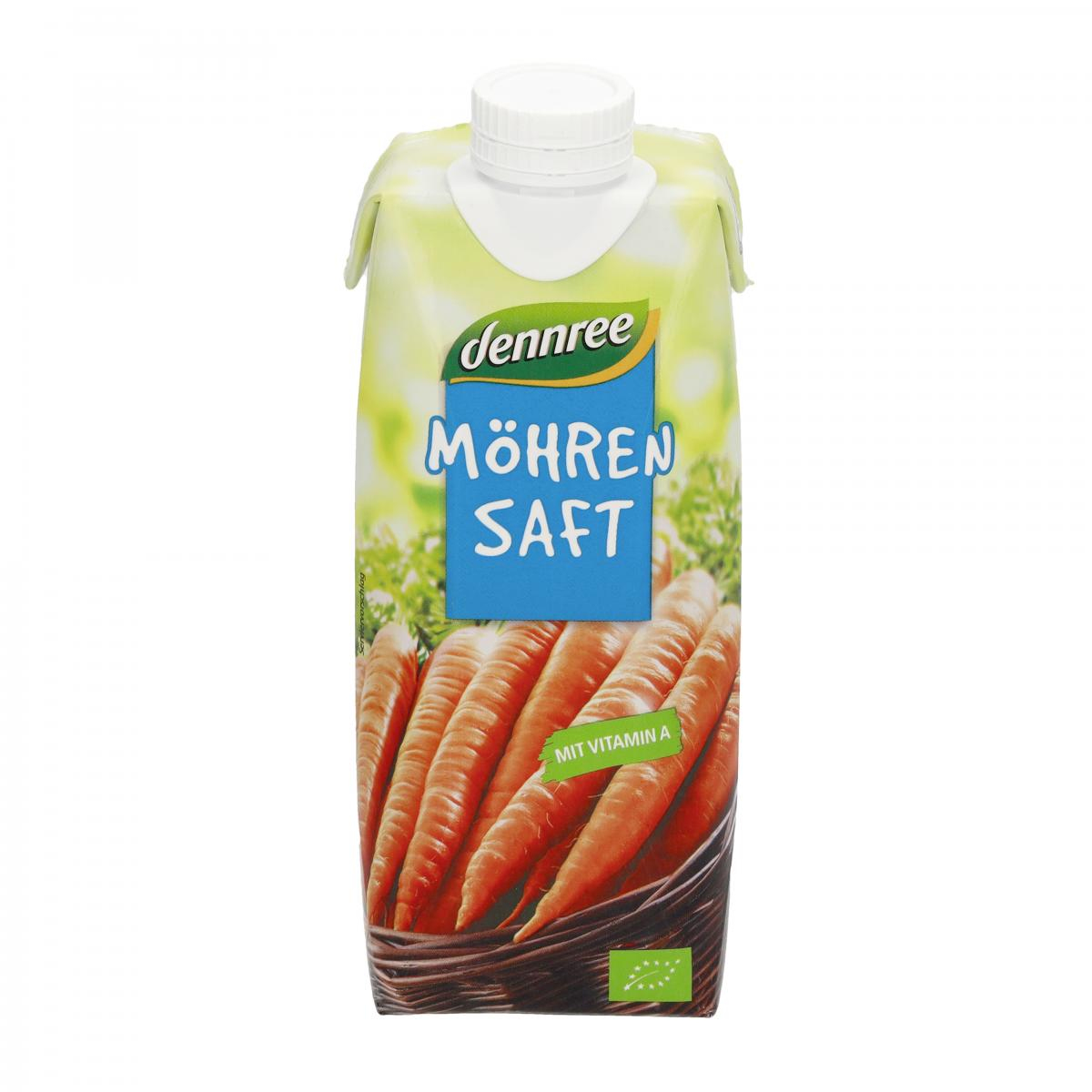 dennree Möhrensaft, 0,5 ltr Stück