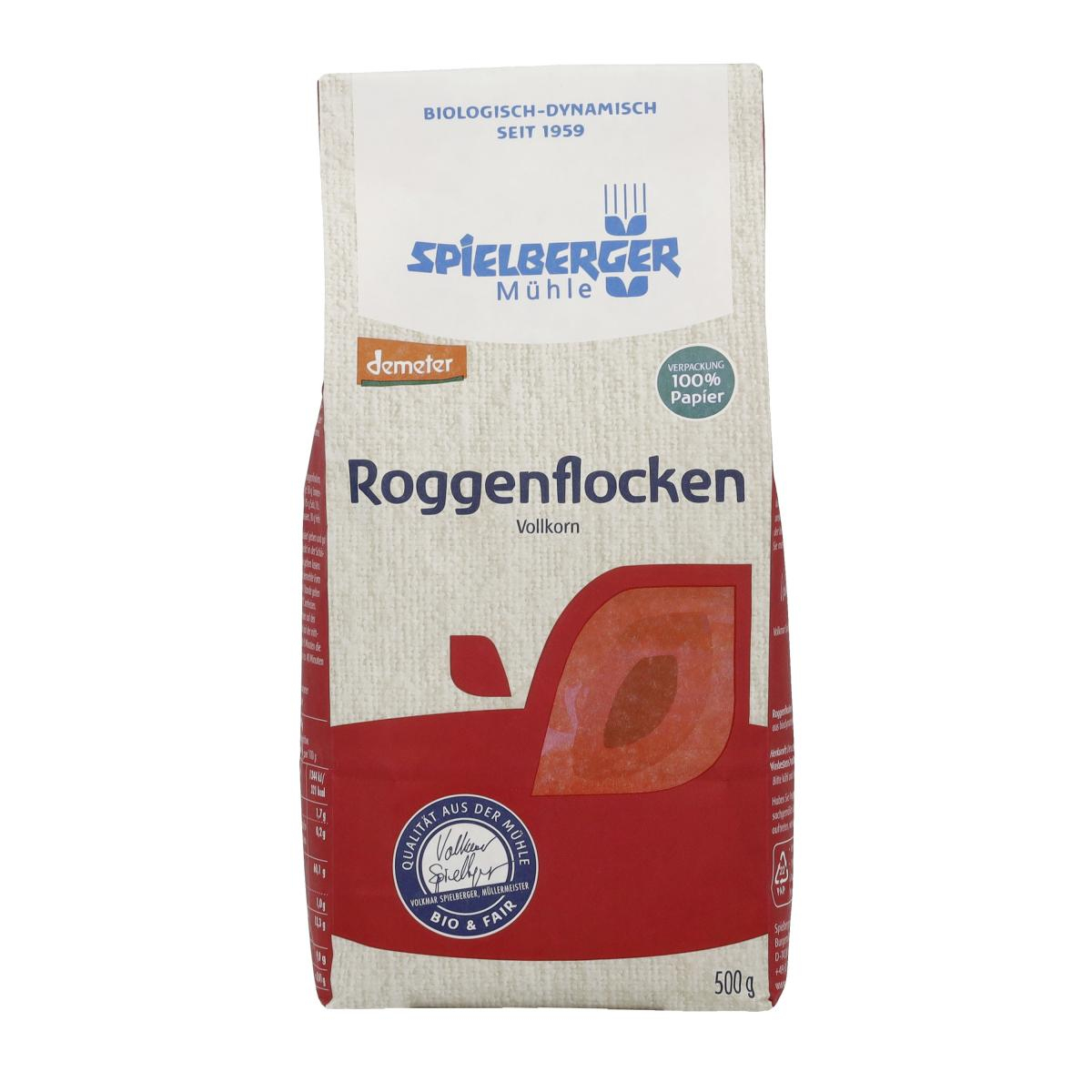 Spielberger Roggenflocken, 500 gr Packung