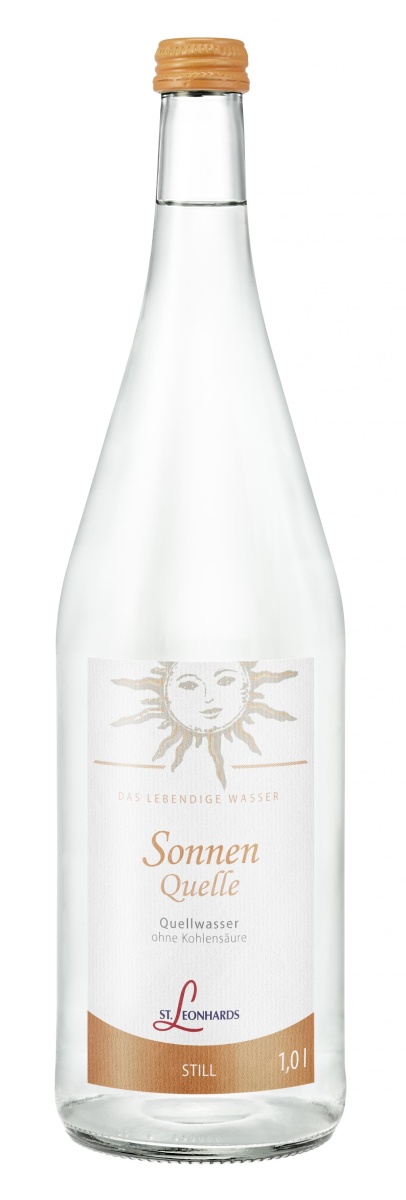 St. Leonhards Sonnenquelle, 1 ltr Flasche