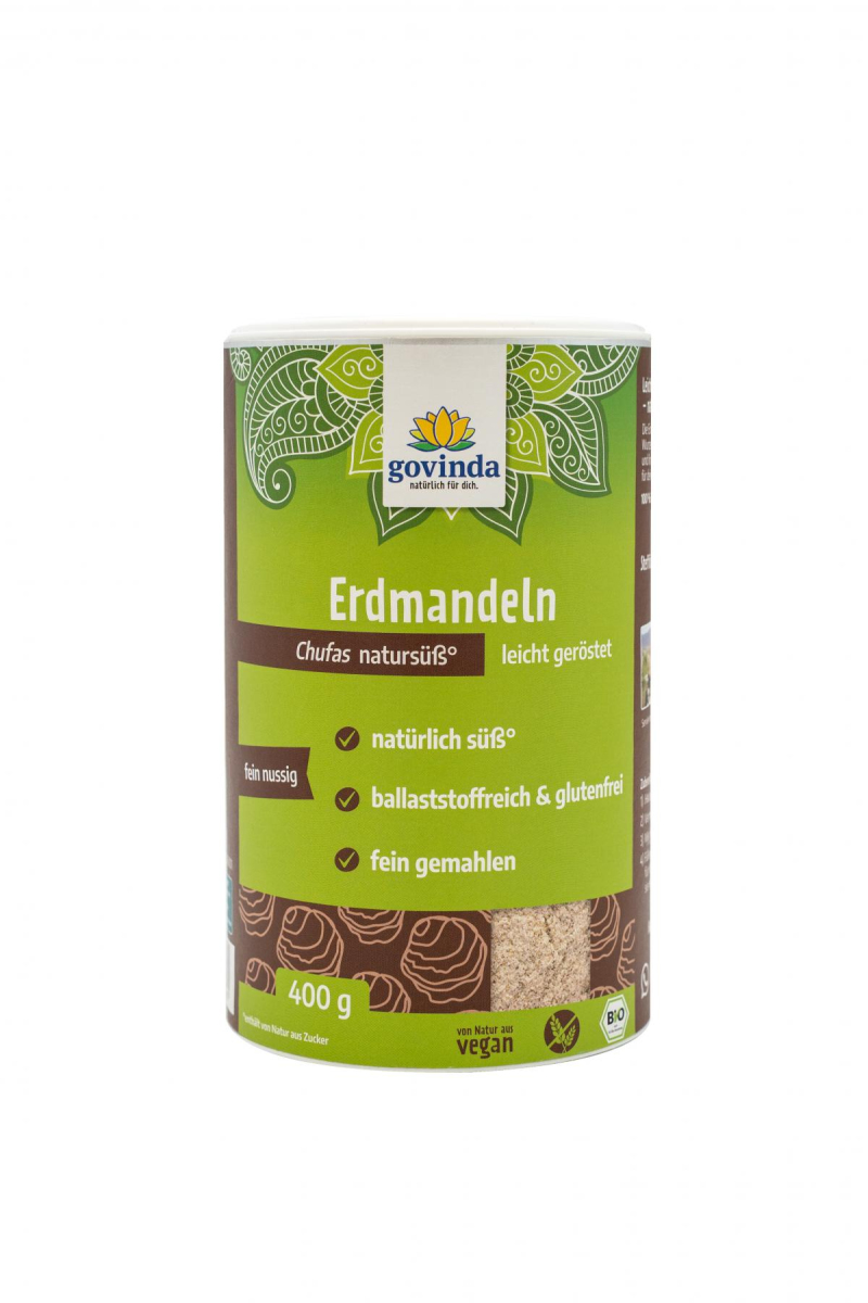Govinda Erdmandeln gemahlen, glutenfrei, 400 gr Do