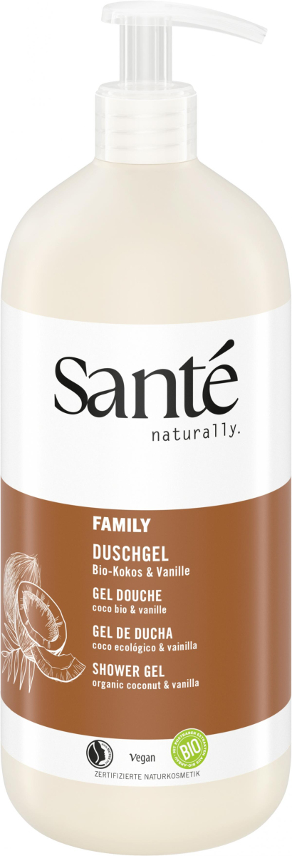 Sante Duschgel Bio-Kokos & Vanille, 950 ml Spender