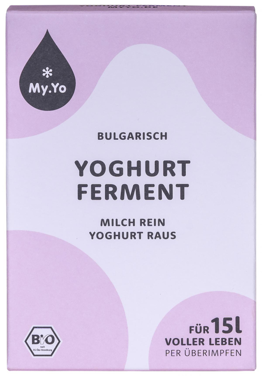 My.Yo Joghurtferment bulgarisch, 15 gr Stück