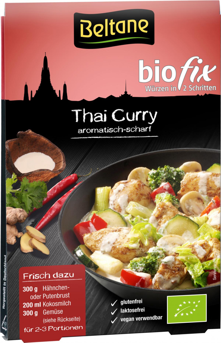 Beltane biofix - Thai Curry, 20,1 gr Beutel