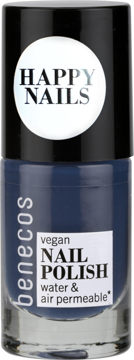 benecos Nail Polish nordic blue, 5 ml Flasche