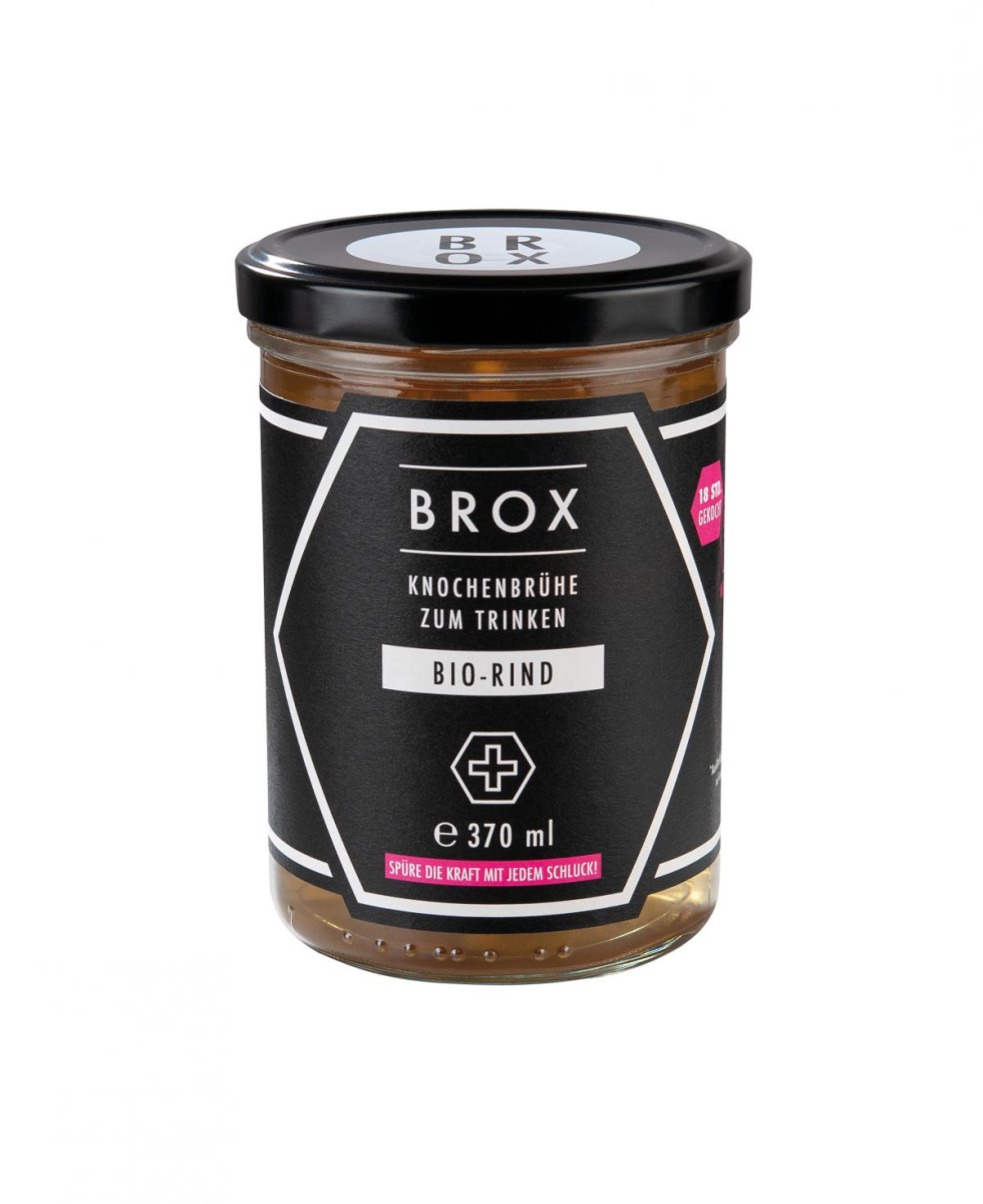 BROX Knochenbrühe Rind, 370 ml Glas