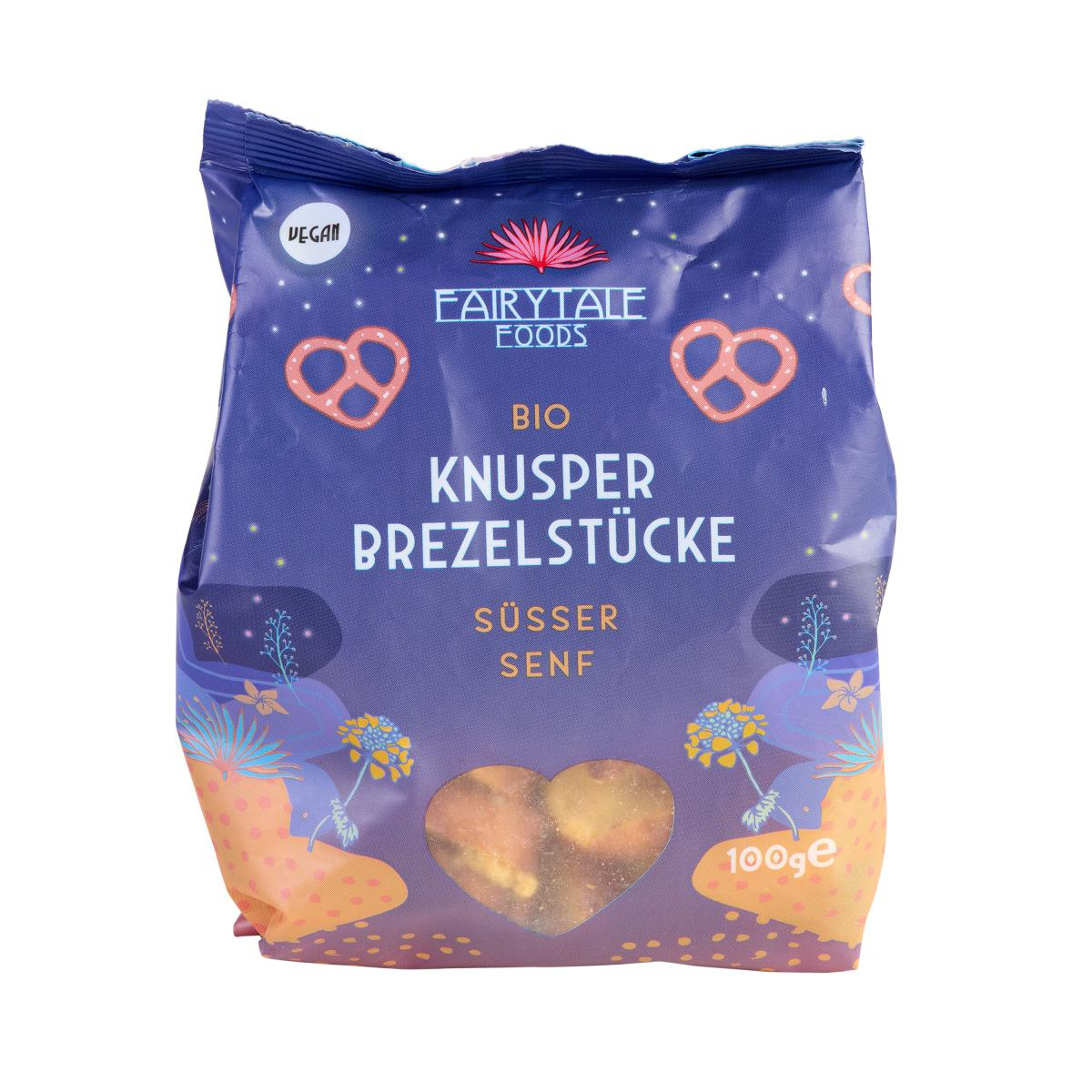 Fairytale Foods Knusper Brezelstücke süßer Senf