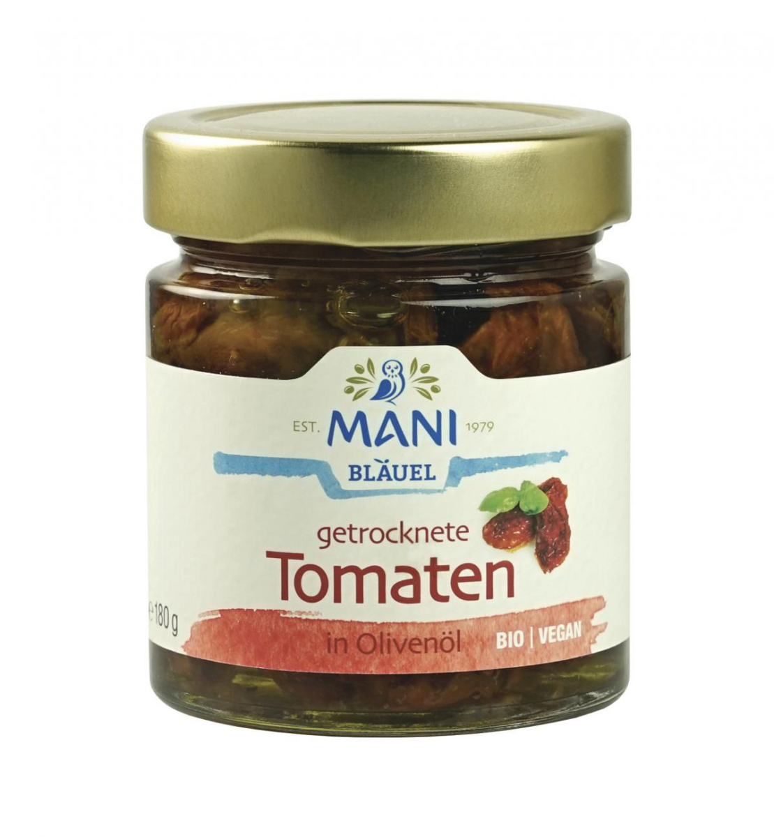 Tomaten in Olivenöl,180 g, Bläuel