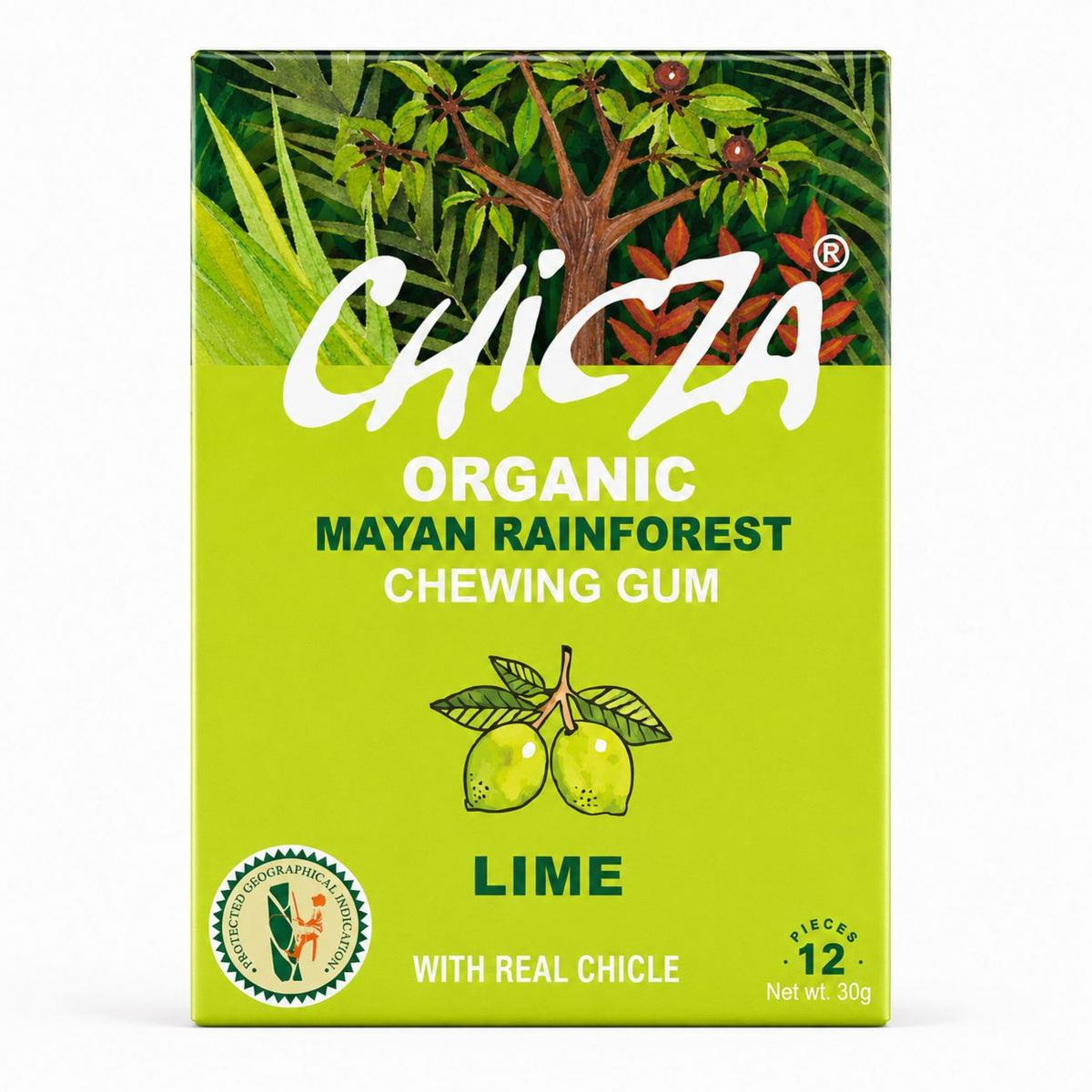 Chicza Kaugummi Limone, 30 gr Packung