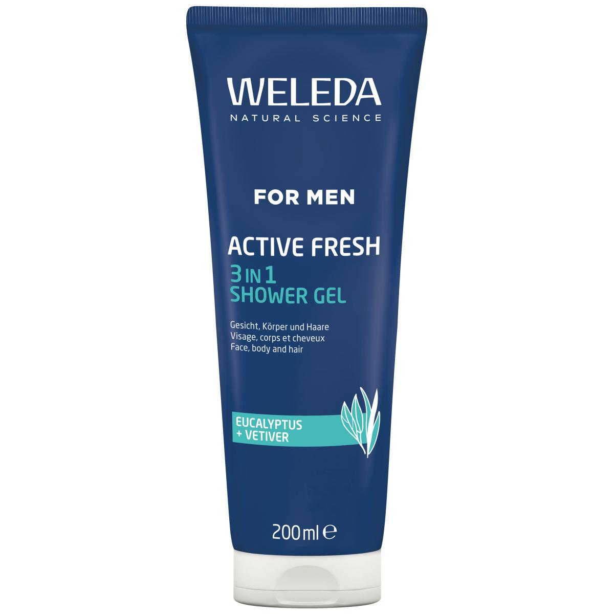Weleda Men Aktiv Duschgel, 200 ml Tube