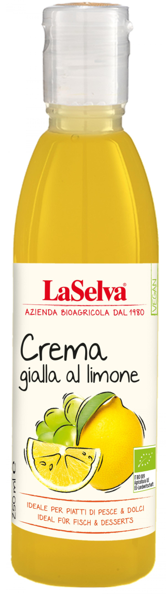 La Selva Helle Creme mit Zitrone, 250 ml Flasche