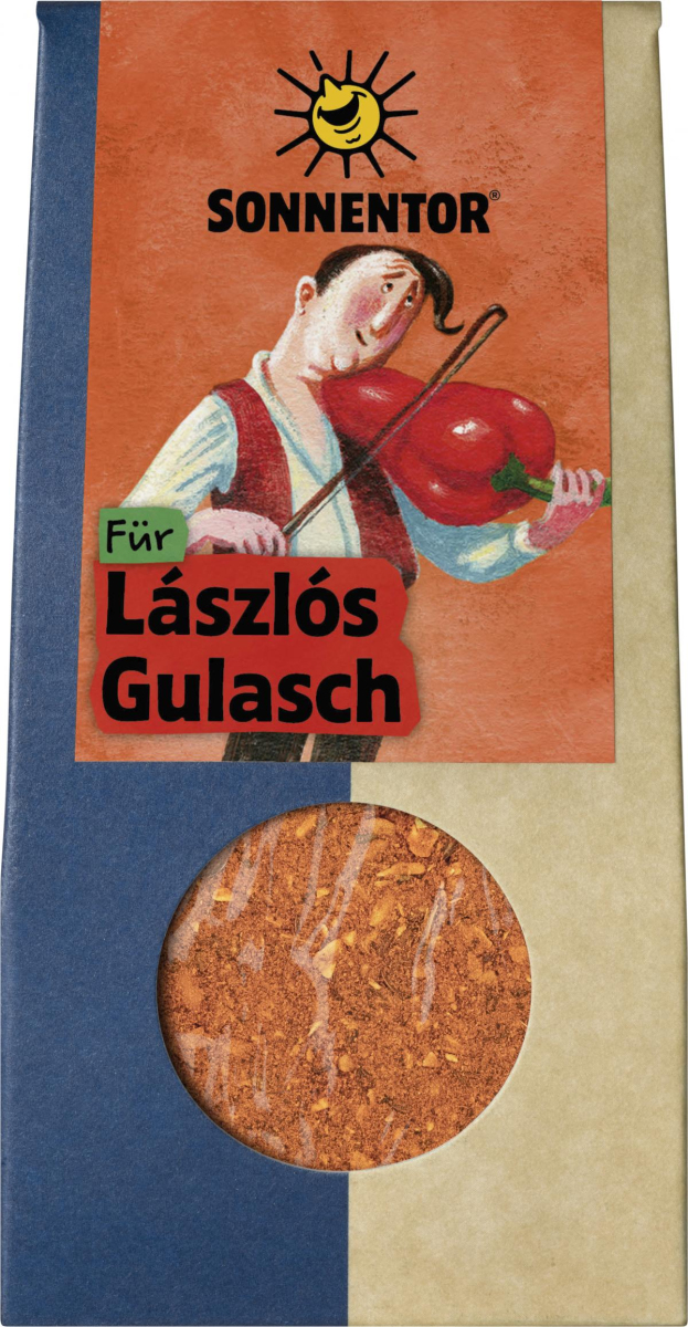 Sonnentor Lászlós Gulaschgewürz, 50 gr Packung