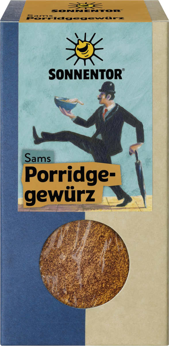 Sonnentor Sams Porridge Gewürz, 70 gr Packung