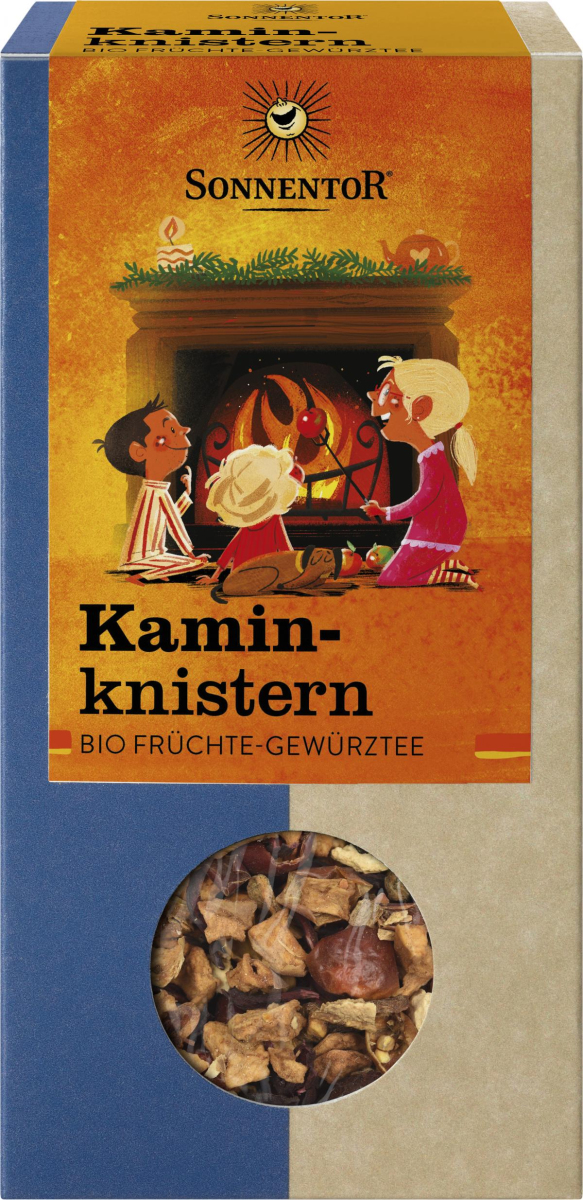 Sonnentor Kaminknistern-Früchtetee, 100 gr Packung