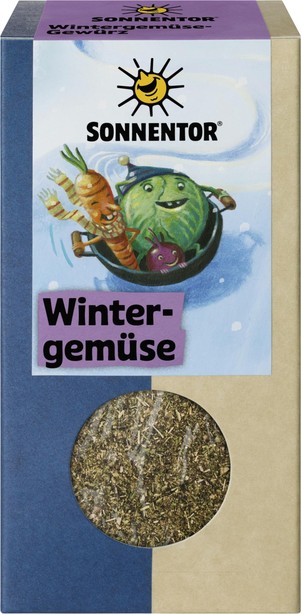 Sonnentor Wintergemüse-Gewürz, 40 g Packung
