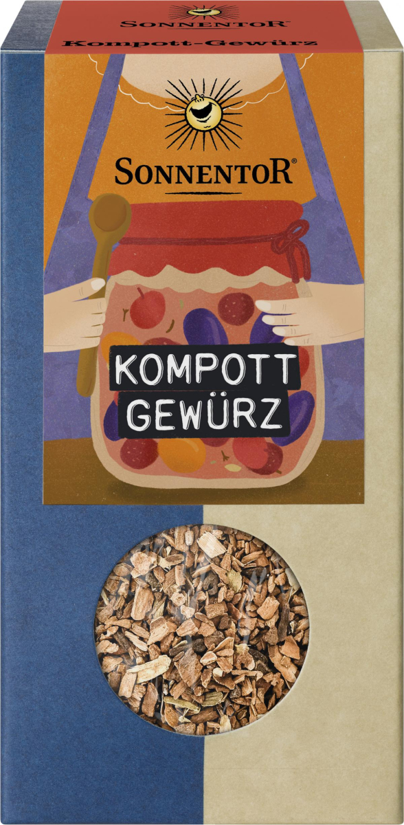 Sonnentor Kompott-Gewürz, 55 g Packung