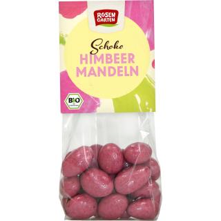 Rosengarten Schoko-Himbeer-Mandeln, 100 gr Packung