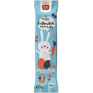 Rosengarten Vollmilch-Lolly Hase, 15 gr Stück