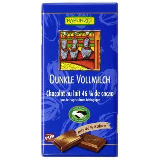 Rapunzel  Dunkel Vollmilch Schokolade 46% HIH, 100