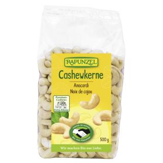 Rapunzel Cashewkerne ganz HIH, 500 gr Packung