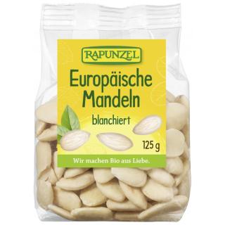 Rapunzel Europäische Mandeln blanchiert, 125 gr Pa
