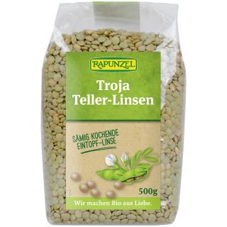 Rapunzel Troja Teller-Linsen, 500 gr Packung