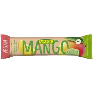 Rapunzel Fruchtschnitte Mango-Baobab, 40 gr Stück