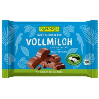 Rapunzel Vollmilch Schokolade HIH, 100 gr Stück