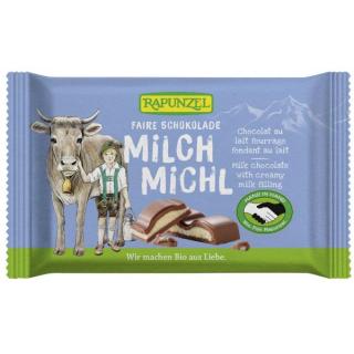 Rapunzel Milch Michl Schokolade HIH, 100 gr Stück