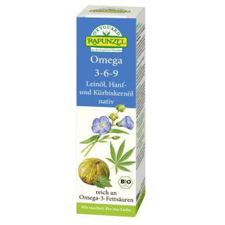 Rapunzel OXYGUARD® Omega 3-6-9, 100 ml Flasche