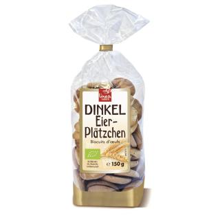 linea natura Dinkel Eierplätzchen, 150 gr Packung