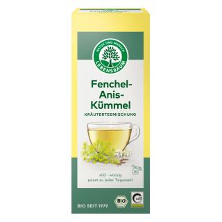 Lebensb Fenchel-Anis-Kümmel-Tee, 2,5 gr, 20 Btl Pa
