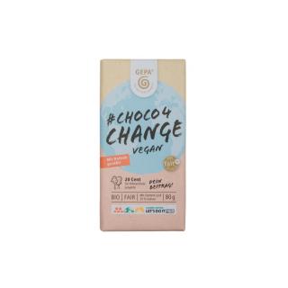 Gepa Choco4Change Vegan, 80 gr Stück