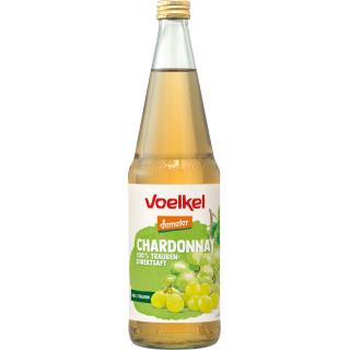 Voelkel Chardonnay Traubensaft weiß, 0,7 ltr Flasc