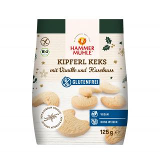 Hammermühle Kipferlkekse Vanille & Haselnuss, 125