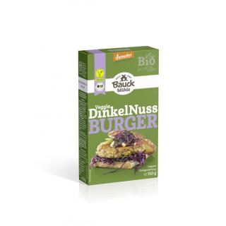 Bauck Hof Dinkel Nuss-Burger Demeter, 150 gr Stück