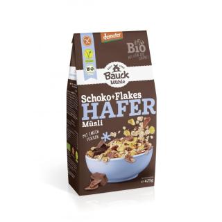 Bauckhof Hafer Müsli Schoko+Flakes glutenfrei, 425