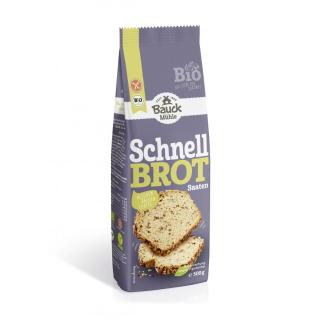Bauck Hof Schnellbrot mit Saaten, 500 gr Packung -