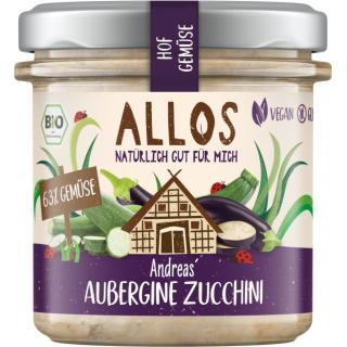 Allos Hof-Gemüse Andreas Aubergine Zucchini, 135 g