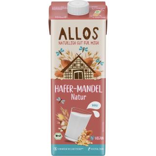 Allos Hafer Mandel Drink, 1 ltr Packung